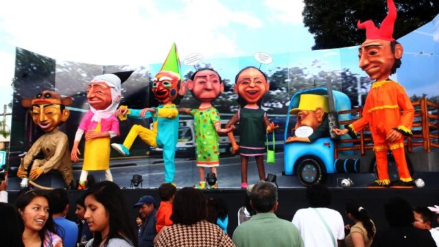 En Quito se celebra el de año nuevo con tradición y celebración familiar