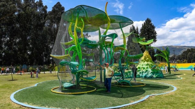 Habitantes del sur de Quito cuentan con dos parques rehabilitados que promueven el ejercicio y la distracción